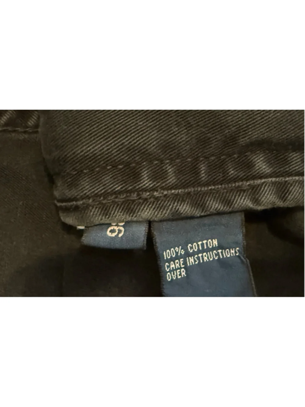 Vintage Y2K Polo Ralph Lauren Mens Cargo Shorts 36 Black Cotton Baggy